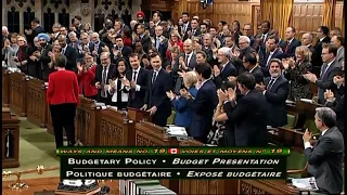 Finance minister tables 2018 federal budget