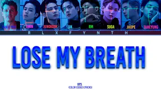 [AI COVER] HOW WOULD BTS SING “LOSE MY BREATH“  BY STRAY KIDS (Color Coded)