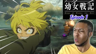 ANIME TO WATCH | The Saga of Tanya the Evil | Episode 1| For the first time REACTION