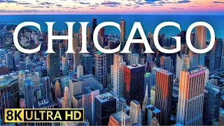 Chicago 8K ULTRA HD HDR - 120 FPS ( 3rd Largest City In USA )