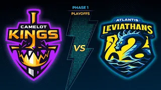SMITE Pro League Season X Phase 1 Playoffs: Atlantis Leviathans vs Camelot Kings