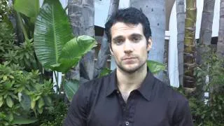 Henry Cavill stars as the "mortal" in The Immortals.