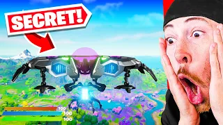 *SECRET* How to FLY a UFO in Fortnite Season 7! Location Where to Find Spaceship