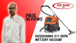 Paul Reviews - @HusqvarnaUK S11 HEPA Vacuum