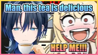 Ao-Kun Gave up on Kanade Mid Bomb Defuse and Started Drinking Tea Instead...【Hololive】