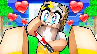 Crazy Fan Girl Has A CRUSH On JEFFY In Minecraft!