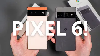 GOOGLE PIXEL 6, PIXEL 6 PRO UNBOXING & Tour!