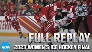 Wisconsin vs. Ohio State: 2023 NCAA women's hockey championship | FULL REPLAY