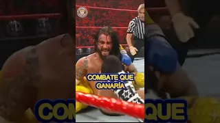 REY MYSTERIO GANA LA CABELLERA DE CM PUNK