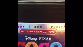 Coco Blu Ray/DVD/Digital Copy Unboxing