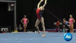 Madison Kocian - Floor Exercise - 2016 P&G Gymnastics Championships - Podium Training