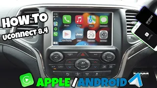 How to install Apple CarPlay/Android Auto on any Uconnect 8.4" car