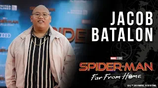 Spider-Man's "sidekick" Jacob Batalon LIVE from the Spider-Man: Far From Home red carpet!