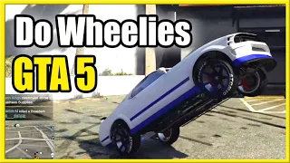 How to do a WHEELIE in Any Muscle Car in GTA 5 Online (Easy Method!)