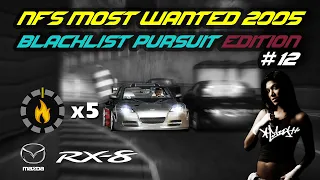 NFS MW 2005 - Blacklist #12 Extreme Pursuit - Mazda RX8 [4k60FPS]