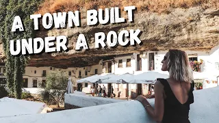 Setenil de las Bodegas, Cádiz, Spain | A town built under a rock!