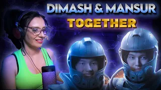 DIMASH Kudaibergen & Mansur - Together | CANTANTE ARGENTINA - REACCION & ANALISIS