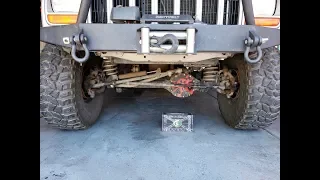 Jeep Cherokee Spartan Locker Install