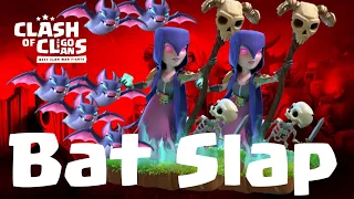 Bat Slap | Queen walk + Witch + Bat Spell | Funnel | COC 09/19 clash of clans CW