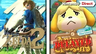 NINTENDO DIRECT E3 2019 : ANIMAL CROSSING REPOUSSÉ / ZELDA BOTW 2 ANNONCÉ !