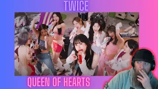 TWICE "Queen of Hearts" Live Clip MUSIC VIDEO REACTION!