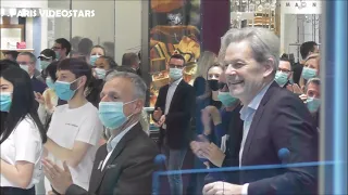 Cérémonie de Réouverture des Grands Magasins du Printemps à Paris - 19 mai 2021 après le confinement