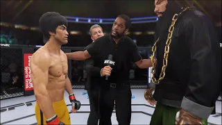 Bruce Lee vs. Grigori Rasputin - EA Sports UFC 4 - Epic Fight 🔥🐲