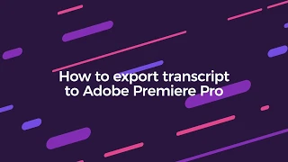 How to Export XML Markers and Subtitles to Adobe Premiere Pro on Simon Says