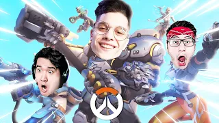 ПЕРВЫЙ РАЗ В OVERWATCH ВМЕСТЕ С ПАЦАНАМИ!