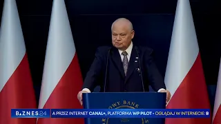 Prezes NBP Adam Glapiński o bliskim końcu podwyżek stóp procentowych w Polsce