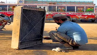 Fixing And Repairing Huge Radiator In $5