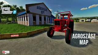 Agroszász Map Bemutató | Farming Simulator 22 🚜 | MTZ-vel magyar földön.