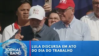 Lula defende alianças para aprovar projetos no Congresso, em ato do 1° de Maio | Jornal da Band