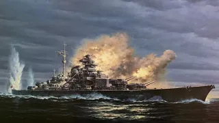 The Battle of the Denmark Strait - Bismarck vs Hood