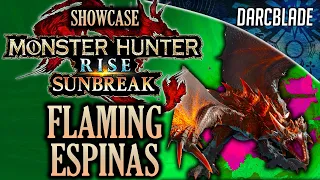 MY FIRST FLAMING ESPINAS HUNT : MH RISE SUNBREAK