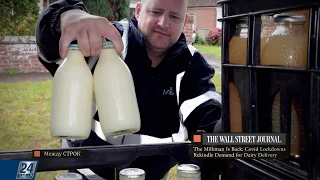 Изоляция в США вернула доставку молока на дом | Между строк