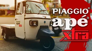 Motocarro de carga Piaggio Ape Xtra D600. Muy funcional.
