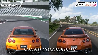 Gran Turismo 7 vs Forza Horizon 5 - Engine Sound Comparison