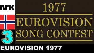 Eurovision Song Contest 1977 [Norwegian commentary] (NRK)