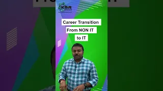 Non-IT to IT Career change | BPO, Banking, Civil, Mechanical, B Pharm, M Pharm, Bsc #shorts #short