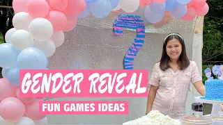 GENDER REVEAL PARTY GAMES IDEAS