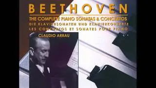 Arrau plays Beethoven - Piano Sonata Nº 2 in A, Op. 2