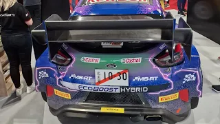 Sebastian Loeb Ford Puma Rally 1 At AutoSport International 2023