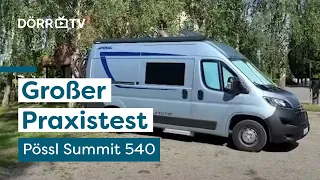 Praxistest mit dem Camper Van Pössl Summit 540