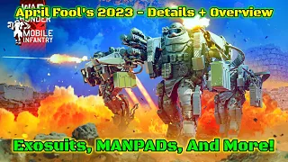 War Thunder April Fool's Day 2023 - Infantry With Exosuits! Details & Overview