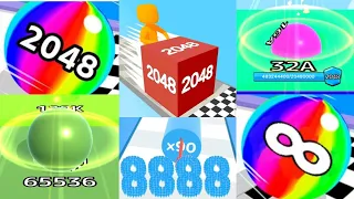 Ball Run 2048 Merge Number / Crowd Number 3D / 2048 Run 3D / Ball Run Infinity gameplay walkthrough