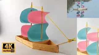 DIY Boat Using Popsicle Sticks