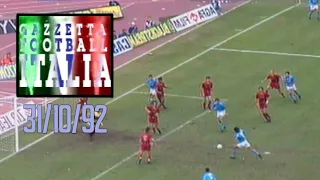 FULL Episode Highlights - NAPOLI v ROMA 31st October 1992 | Gazzetta Football Italia Rewind