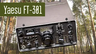 Yaesu FT-301. Проверка в полевых условиях. Радиосвязь, короткие волны, радиолюбители.