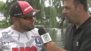 Pissed Off Greg Hackney Interview - Day 3 Cayuga Lake Elite Series